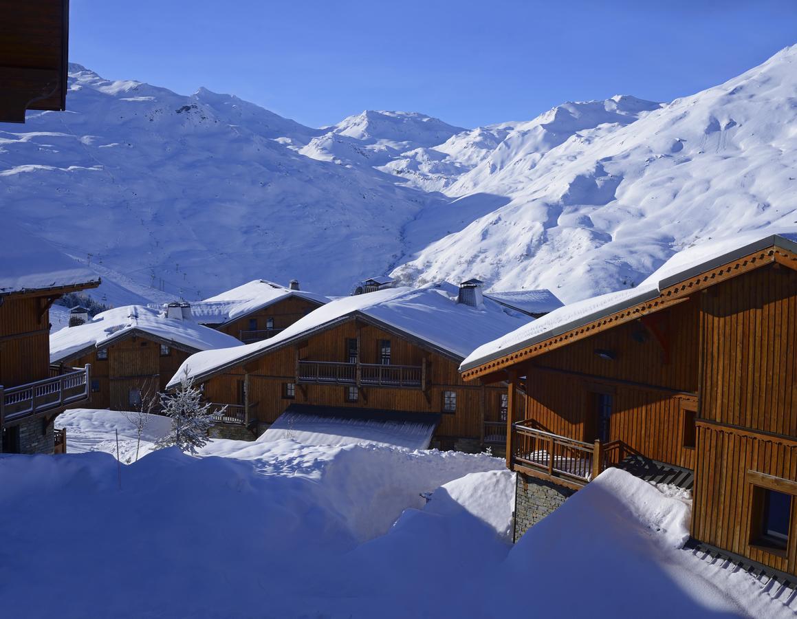 Cgh Residences & Spas Les Chalets Du Soleil Authentiques Saint-Martin-de-Belleville Exteriör bild