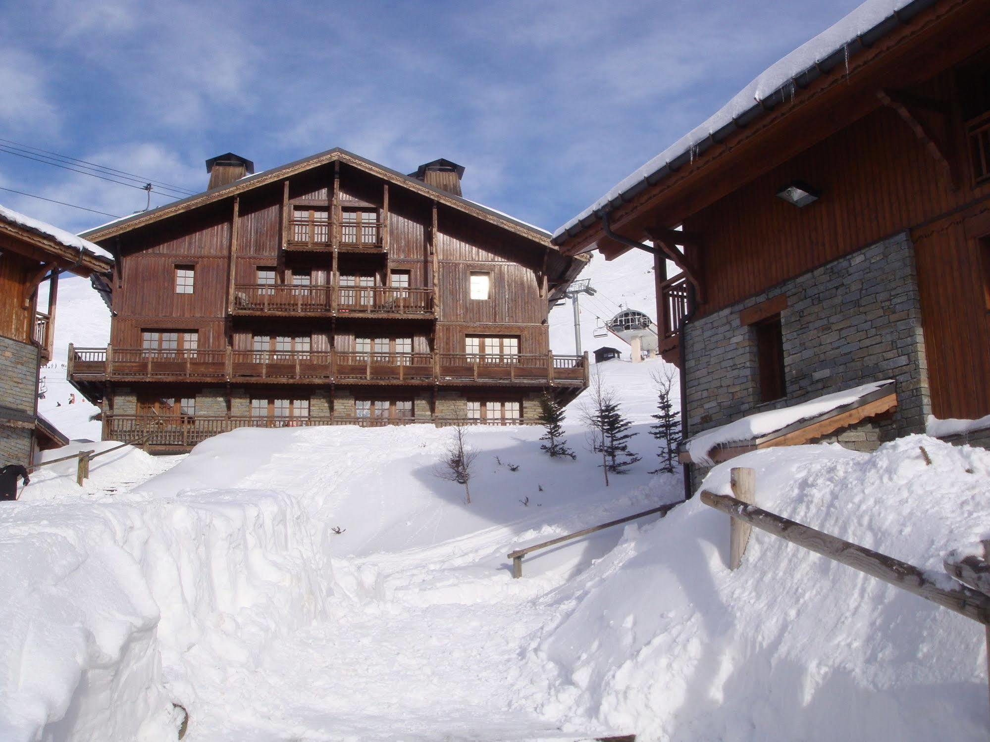Cgh Residences & Spas Les Chalets Du Soleil Authentiques Saint-Martin-de-Belleville Exteriör bild