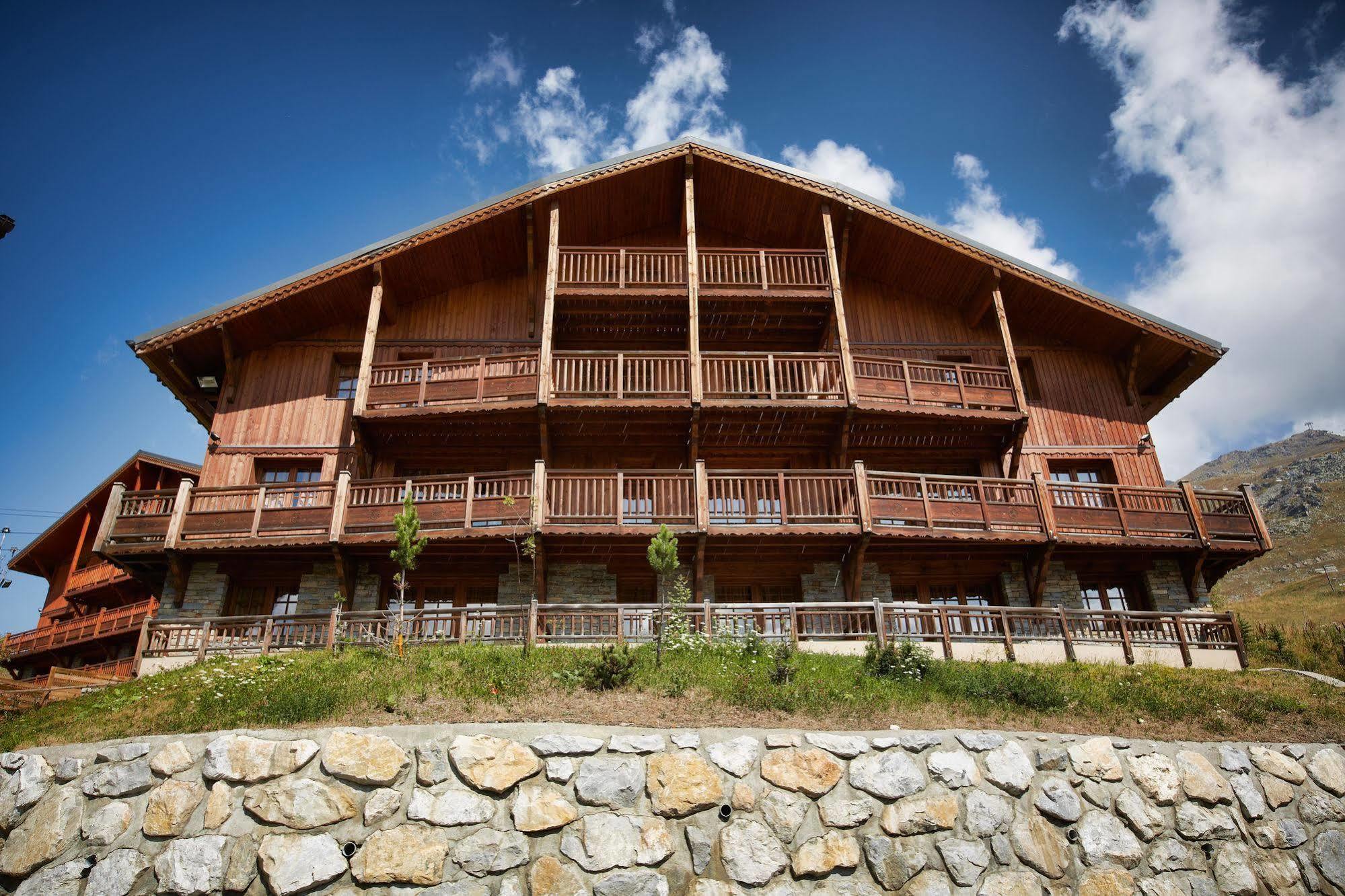 Cgh Residences & Spas Les Chalets Du Soleil Authentiques Saint-Martin-de-Belleville Exteriör bild