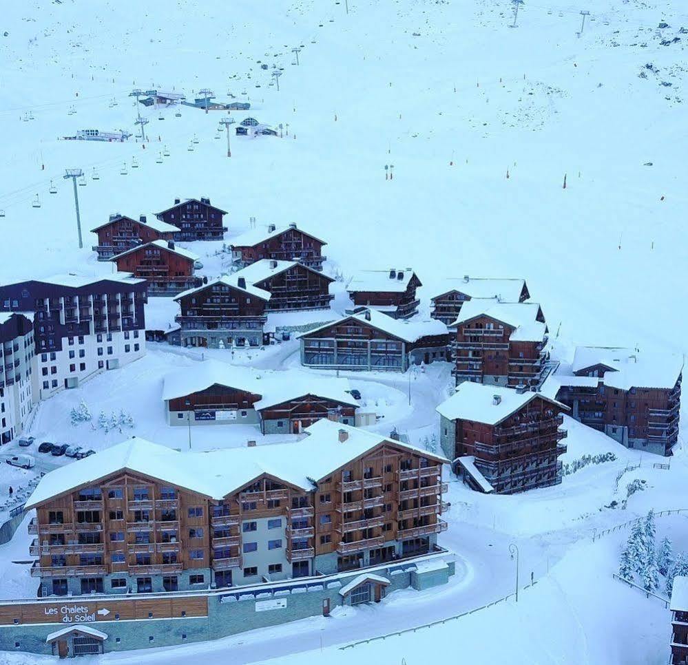 Cgh Residences & Spas Les Chalets Du Soleil Authentiques Saint-Martin-de-Belleville Exteriör bild