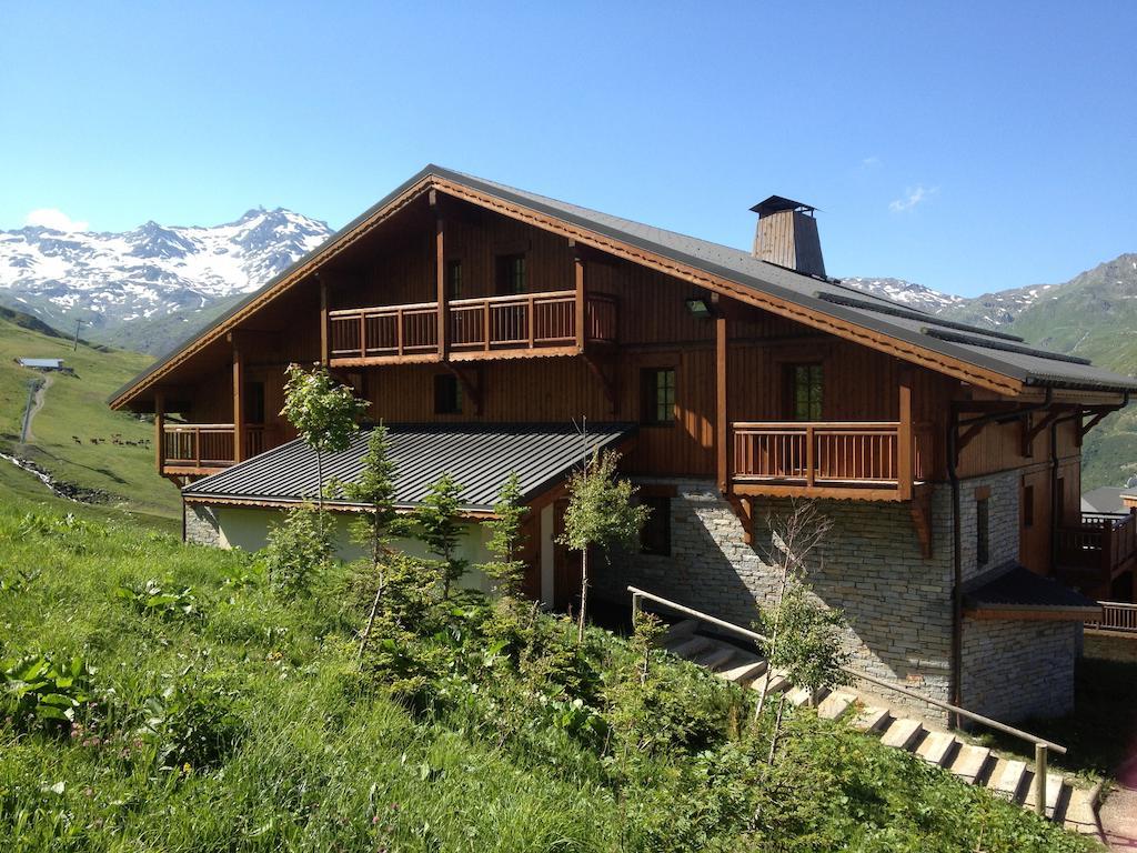 Cgh Residences & Spas Les Chalets Du Soleil Authentiques Saint-Martin-de-Belleville Exteriör bild