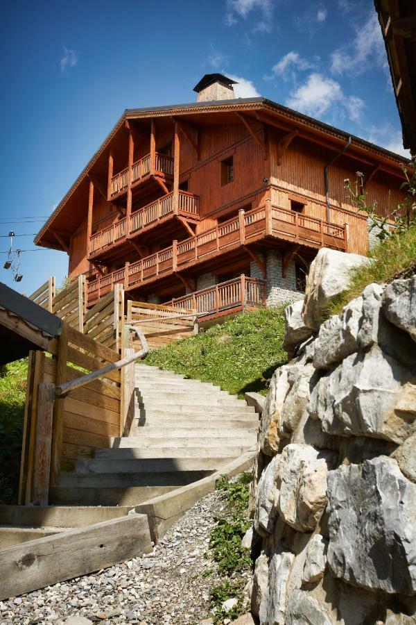 Cgh Residences & Spas Les Chalets Du Soleil Authentiques Saint-Martin-de-Belleville Exteriör bild